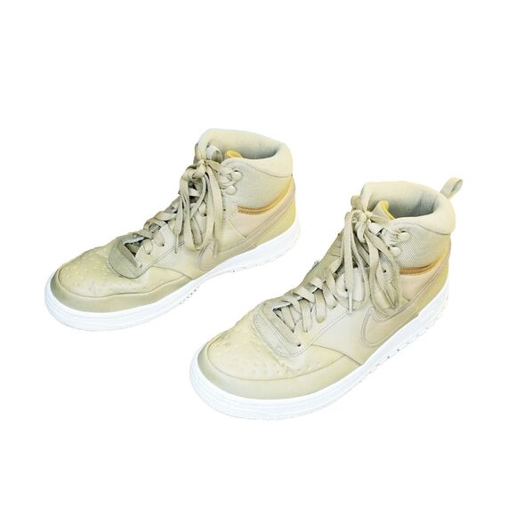 Nike Other - Nike Court Vision Winter Men's Size 10.5 Mid Top Elemental Gold Brown DR7882-700